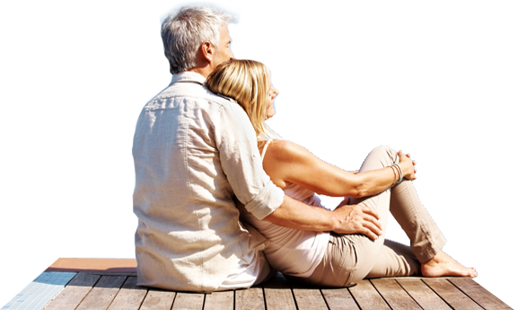 Pensionados disfrutando